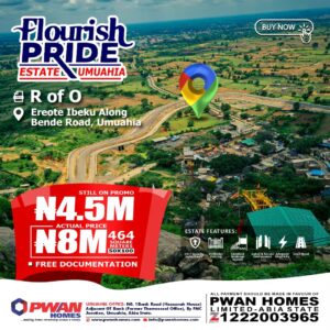 Flourish with Pride: Own Prime Land in the Heart of Umuahia