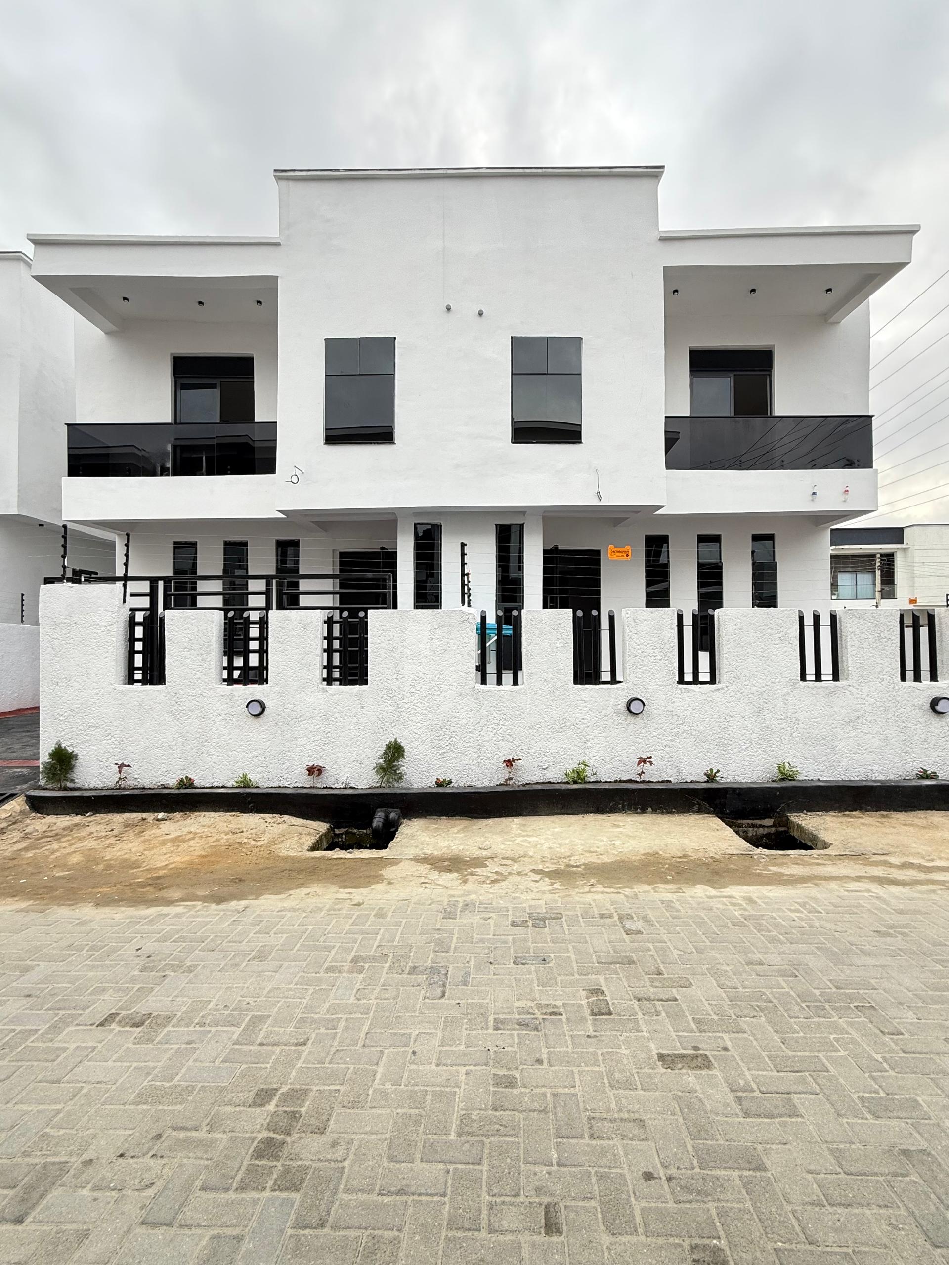 For Sale: Luxury 4-Bedroom Semi-Detached Duplex in Ajah, Lekki Lagos